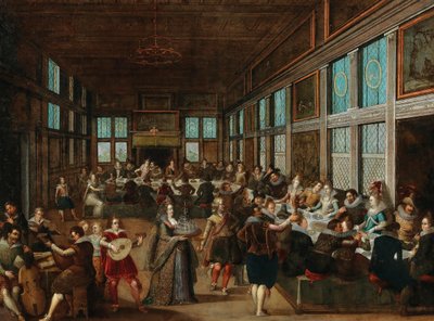 Sociedad de bodas, 1605 de Louis Caullery de