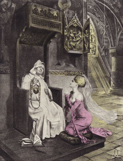 La dama y el fraile, Tercer Día, Tercera Historia de Louis Chalon
