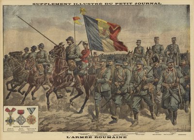 El ejército rumano, Primera Guerra Mundial de Louis Charles (after) Bombled
