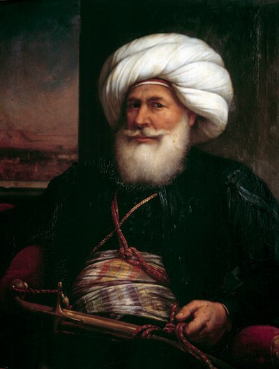 Retrato de Muhammad Ali Pasha de Louis Charles Auguste Couder