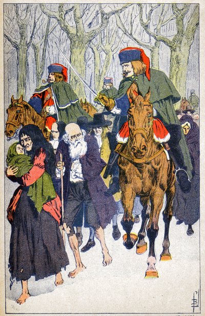 Arresto de protestantes de Louis Charles Bombled
