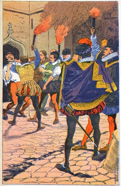 Carlos IX y los protestantes de Louis Charles Bombled