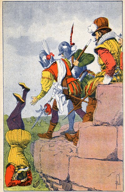 Crueldad de los Armels protestantes del Barón des Adrets de Louis Charles Bombled