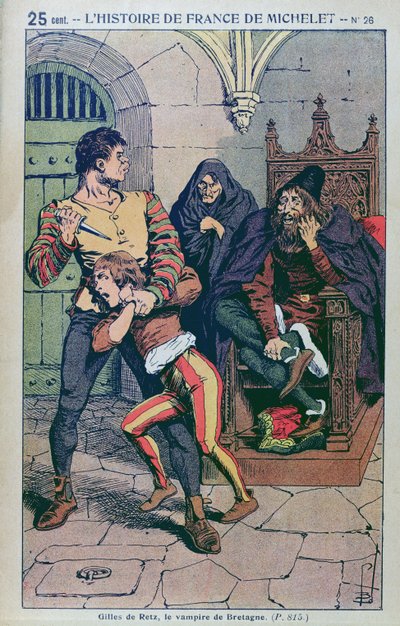 Gilles de Laval (1404-40) Señor de Rais, en 