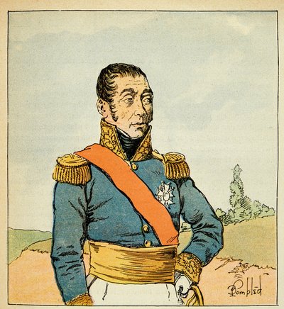 Retrato del mariscal Emmanuel de Grouchy (1766-1847), de la colección privada de Louis Charles Bombled
