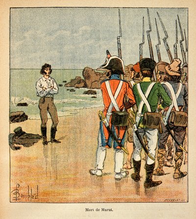 Muerte de Joachim Murat (1767-1815), de la colección privada de Louis Charles Bombled
