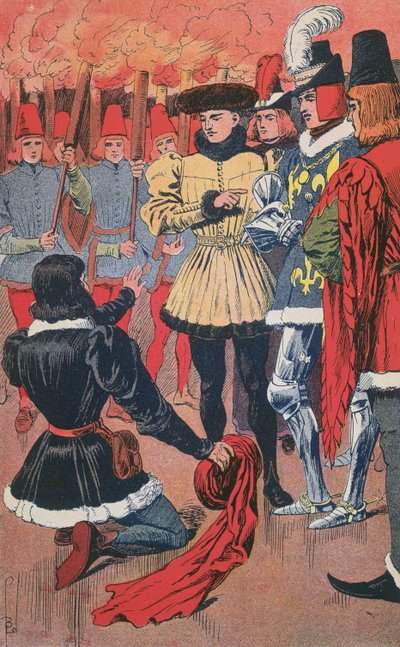 Juana de Arco reconoce a Carlos VII en Chinon, de 