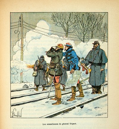 El ejército del Loira: Las ametralladoras del general Tripart de Louis Charles Bombled
