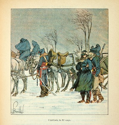 El ejército del Loira: La artillería del 21.º cuerpo del ejército del Loira de Louis Charles Bombled
