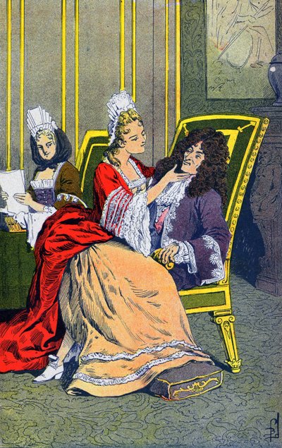Familia de Luis XIV de Louis Charles Bombled