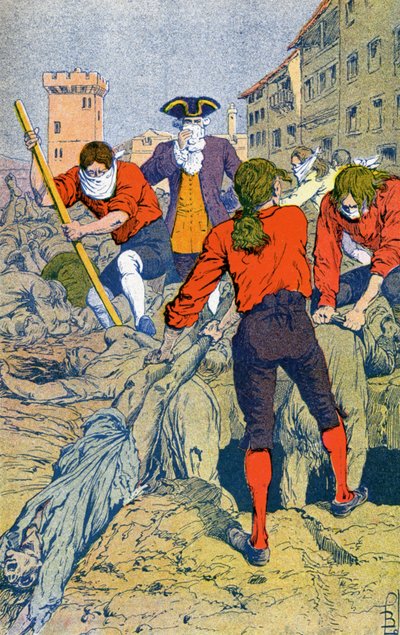 Peste de Marsella de Louis Charles Bombled