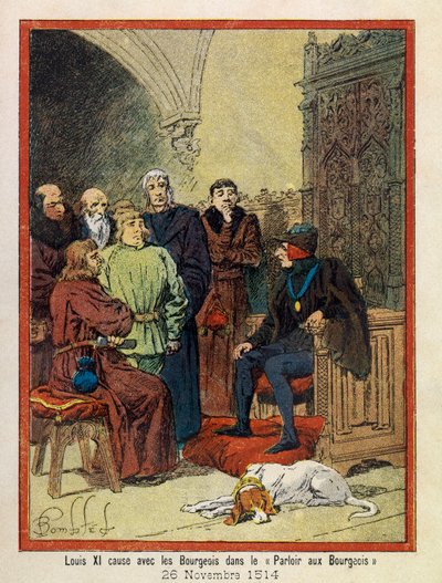 Las Grandes Jornadas del Hotel de Ville de París por A. Mercier, ilustrado por Louis Bombled: El 26 de noviembre de Louis Charles Bombled
