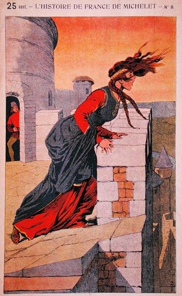 La historia del hada Melusina, ilustración de 