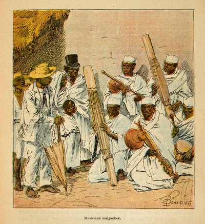 Anecdotario de la Guerra en Madagascar: Músicos malgaches en el siglo XIX de Louis Charles Bombled