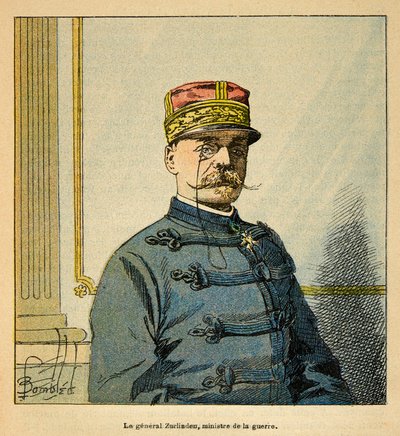 Anecdotario de la Guerra en Madagascar: Retrato del General Emile Auguste Francois Zurlinden, Ministro de Guerra de Louis Charles Bombled