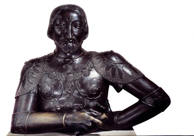 Busto del Rey de Francia Francisco I en bronce. Museo del Louvre, París de Louis Claude Vassé