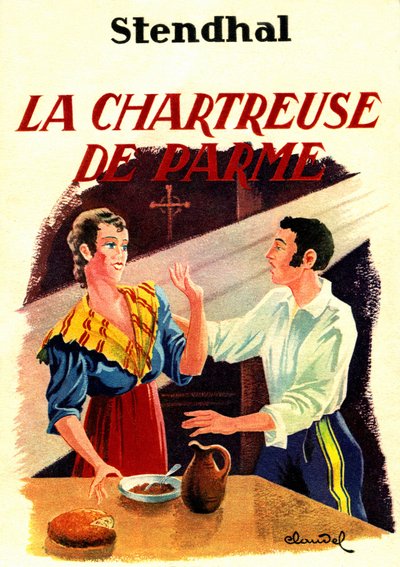 Portada de la novela de Stendhal "La Chartreuse de Parme". de Louis Claudel