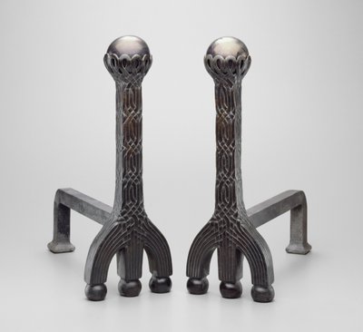 Par de Andirones, c.1892/1902 de Louis Comfort Tiffany