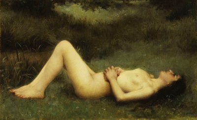 Desnudo reclinado de Louis Courtat