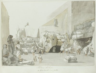 Fontein Arethuse con bron
Fuente de Arethusa (título en el objeto)
Voyage en Italie, en Sicile et à Malte - 1778 (título de la serie) de Louis Ducros
