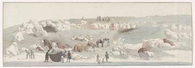 Vista del pequeño puerto de Luogo Vivo en la ruta de San Vito
Vista del pequeño puerto de Luogo Vivo al sureste del Cabo San Vito tomada desde el barco (título en el objeto)
Voyage en Italie, en Sicile et à Malte - 1778 (título de la serie) de Louis Ducros