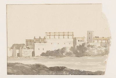 Klooster te Biseglia Viajes por Italia, Sicilia y Malta - 1778 (título de la serie) de Louis Ducros