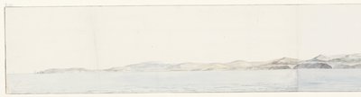 Panorama de Agrigento y el polvo
Vista lejana de la ciudad de Girgenti, y la costa (título en el objeto)
Viaje a Italia, Sicilia y Malta - 1778 (título de la serie) de Louis Ducros