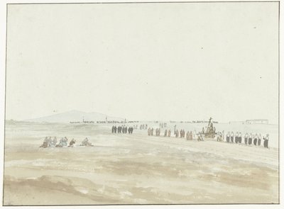 Proceso en el municipio de Cerignola
Procesión de Cerignola (título en el objeto)
Viaje a Italia, Sicilia y Malta - 1778 (título de la serie) de Louis Ducros