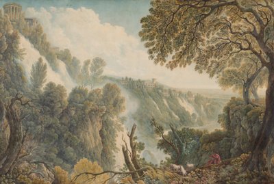 Las Cascadas en Tívoli de Louis Ducros