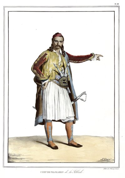 Jefe de Palikares de la Scllade, en 