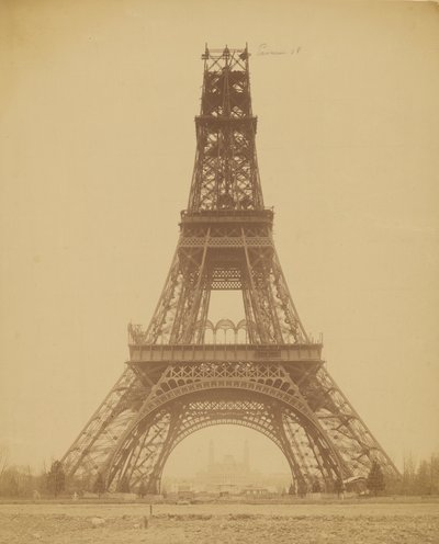 Construcción de la Torre Eiffel de Louis Emile Durandelle
