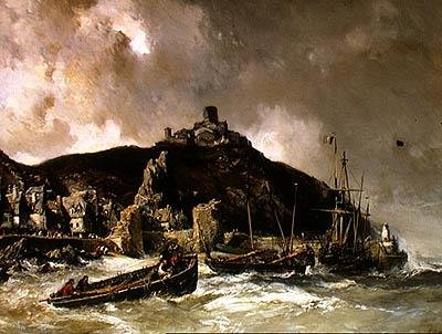 El puerto de Louis Eugene Gabriel Isabey