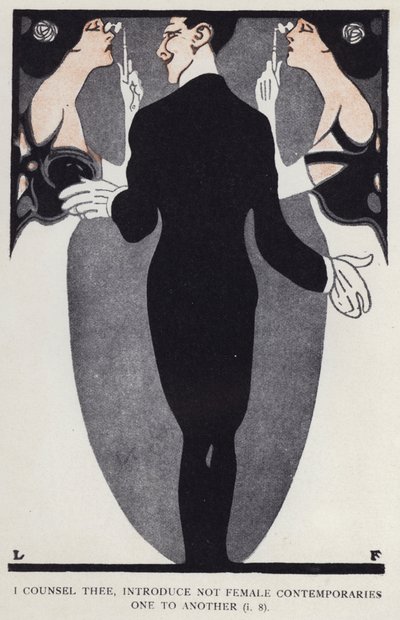 Te aconsejo, no presentes a contemporáneas femeninas entre sí de Louis Fancher