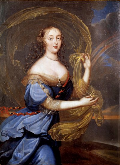 Retrato de Francoise Athenais de Rochechouart Mortemart, Marquesa de Montespan (1640-1707), favorita de Luis XIV, representada como Iris de Louis Ferdinand  Elle