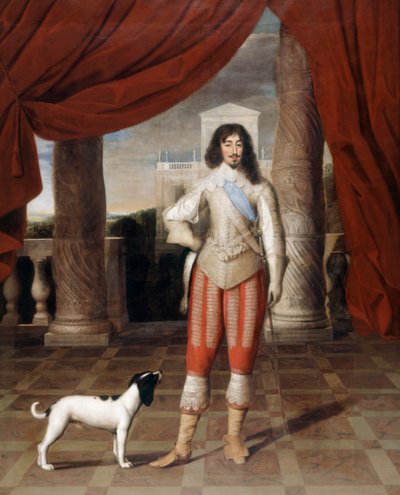 Luis XIII de Francia (óleo sobre tabla) de Louis Ferdinand (c.1612 89) Elle