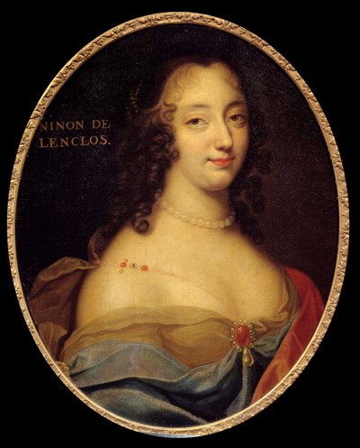 Retrato de la escritora francesa Anne Ninon de l