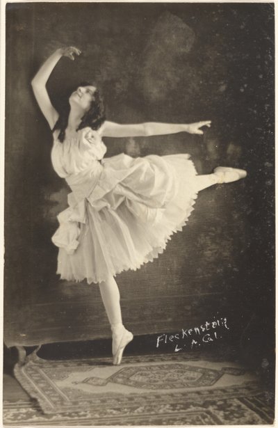 [Bailarina en punta] de Louis Fleckenstein