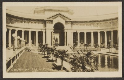 [Court of Palms, Pan Pacific International Exposition (P.P.I.E.)] de Louis Fleckenstein