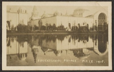 [Palacio de la Educación, Pan Pacific International Exposition (P.P.I.E.)] de Louis Fleckenstein