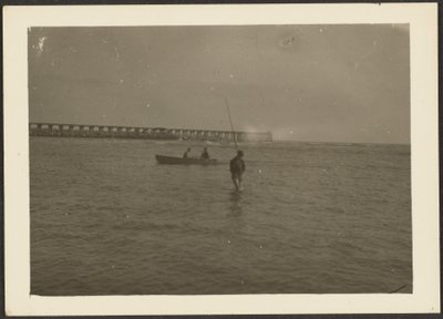 [Figuras en el paisaje marino] de Louis Fleckenstein