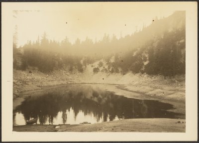 [Paisaje con lago] de Louis Fleckenstein