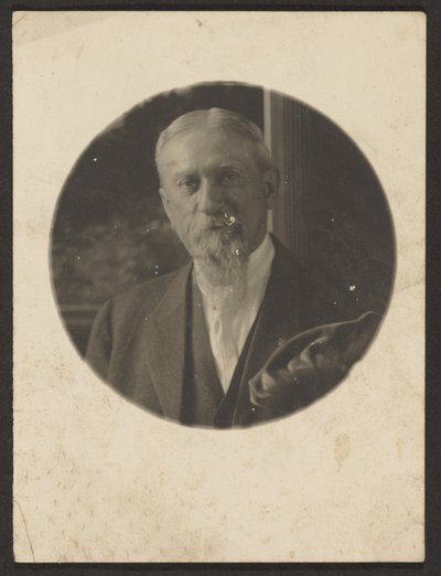 [Hombre con barba larga] de Louis Fleckenstein