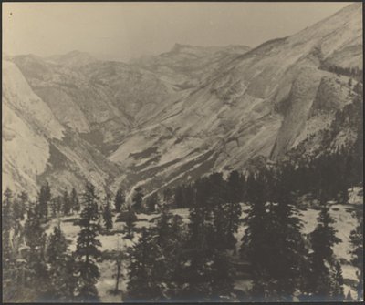 [Paisaje montañoso con nieve] de Louis Fleckenstein