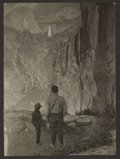 Nevada Falls desde Ledge Trail, Yosemite de Louis Fleckenstein