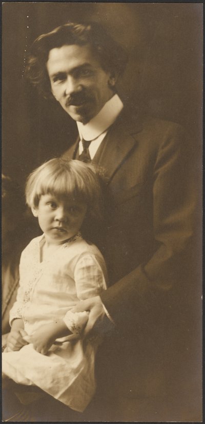 [Retrato de un hombre y un niño] de Louis Fleckenstein