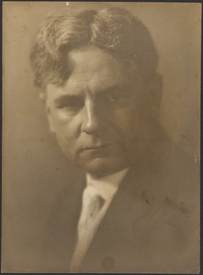 Retrato de un hombre de ojos hundidos de Louis Fleckenstein