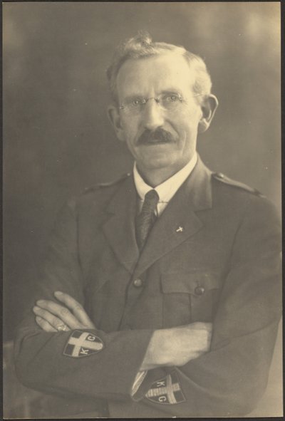 [Retrato de un capellán militar] de Louis Fleckenstein