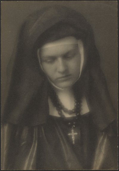 [Retrato de una monja] de Louis Fleckenstein