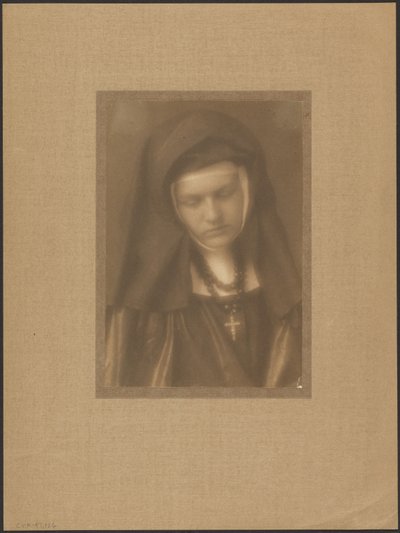 [Retrato de una monja] de Louis Fleckenstein