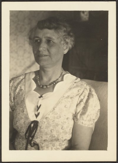 [Retrato de mujer] de Louis Fleckenstein